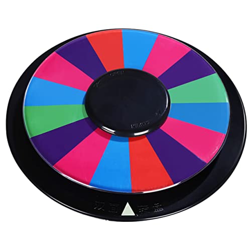 IMIKEYA Drehbares für Partys Anpassbares Roulette für Events Klassenräume und Feiern Kompaktes Design Reibungsloser Pointer Felder für Trinkspiele und Unterhaltung IMIKEYA Drehbares für Partys Anpassbares Roulette für Events Klassenräume und Feiern Kompaktes Design Reibungsloser Pointer Felder für Trinkspiele und Unterhaltung von IMIKEYA