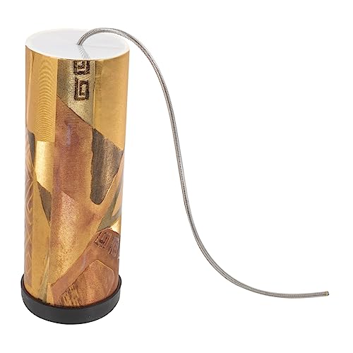 IMIKEYA Drum Toys Musikinstrument für Musikinstrumente für Kleinkinder Percussion Instrument Schlaginstrument Kinderinstrumente Kinderspielzeug Papierrohr Golden von IMIKEYA