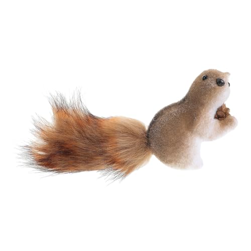 IMIKEYA Eichhörnchendekoration Squirrel Dekoration Eichhörnchen-Partydekorationen Tierdekoration kreative Figuren süße Verzierung Eichhörnchen-Figuren-Ornament Kunstfell Light Brown IMIKEYA Eichhörnchendekoration Squirrel Dekoration Eichhörnchen-Partydekorationen Tierdekoration kreative Figuren süße Verzierung Eichhörnchen-Figuren-Ornament Kunstfell Light Brown von IMIKEYA