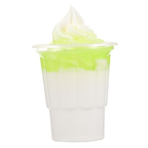 IMIKEYA Eismodell künstlich für Und Creme -Eisportionierer Party Simulationsdessert unser simuliertes falsches Essen simuliertes Essen Kunsteis Simulationseis PVC von IMIKEYA