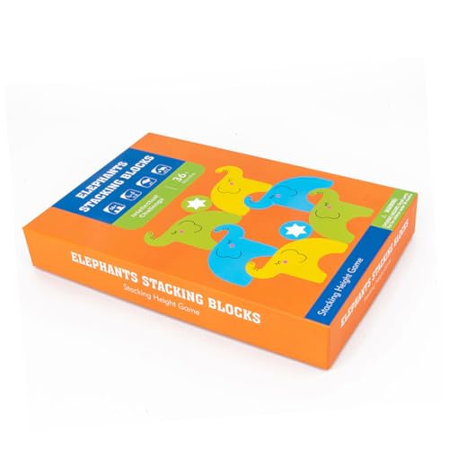 IMIKEYA Elefantenbalance -bausteine Kinderzubehör Blockieren Holzbausteine IMIKEYA Elefantenbalance -bausteine Kinderzubehör Blockieren Holzbausteine von IMIKEYA