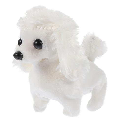 IMIKEYA Elektrische Welpenpuppe Klein Hund Kinderspielzeug Kindertierspielzeug Elektrisches Tierspielzeug Interaktives Welpenspielzeug Weiß Elektronisches Bauteil IMIKEYA Elektrische Welpenpuppe Klein Hund Kinderspielzeug Kindertierspielzeug Elektrisches Tierspielzeug Interaktives Welpenspielzeug Weiß Elektronisches Bauteil von IMIKEYA