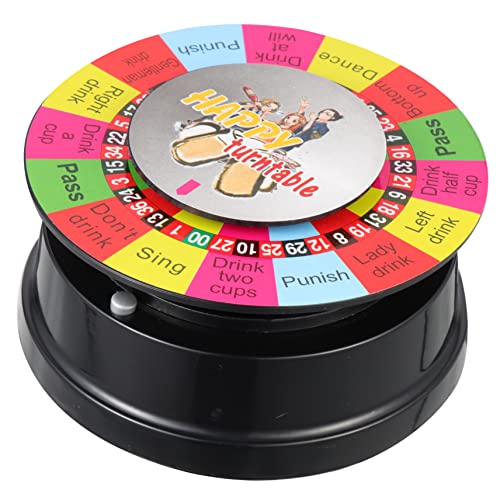 IMIKEYA Elektrisches Trinkspiel Roulette Ktv Trinkerlebnis mit Drehbarem Plattentablett für Partys Einfache Bedienung Langlebig und Sicher für Gesellige Abende und Events IMIKEYA Elektrisches Trinkspiel Roulette Ktv Trinkerlebnis mit Drehbarem Plattentablett für Partys Einfache Bedienung Langlebig und Sicher für Gesellige Abende und Events von IMIKEYA