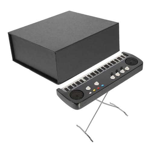 IMIKEYA Elektronische Orgel Für Puppenhaus Detailreiches Ornament Mit Realistischem Design Schwarzer Box Für Kreative Szenenlayouts IMIKEYA Elektronische Orgel Für Puppenhaus Detailreiches Ornament Mit Realistischem Design Schwarzer Box Für Kreative Szenenlayouts von IMIKEYA