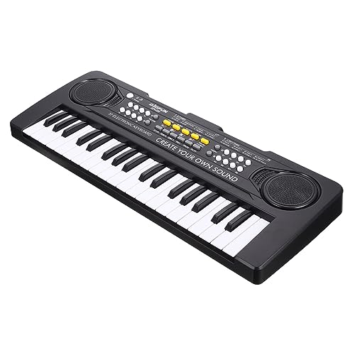 IMIKEYA Elektronisches Orgelspielzeug Lehrreich Klavierlernspielzeug Musikalisches Lernspielzeug Elektronische Tastatur Musical E-Piano-Tastatur Klaviatur Kinderinstrumente Plastik Schwarz IMIKEYA Elektronisches Orgelspielzeug Lehrreich Klavierlernspielzeug Musikalisches Lernspielzeug Elektronische Tastatur Musical E-Piano-Tastatur Klaviatur Kinderinstrumente Plastik Schwarz von IMIKEYA