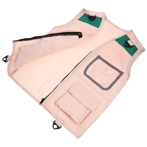 IMIKEYA Entdeckerweste für Robuste Cosplay Ausrüstung mit Mehreren Taschen für Kleine für Outdoor Aktivitäten und Rollenspiele Sommer Khakieinzelne IMIKEYA Entdeckerweste für Robuste Cosplay Ausrüstung mit Mehreren Taschen für Kleine für Outdoor Aktivitäten und Rollenspiele Sommer Khakieinzelne von IMIKEYA