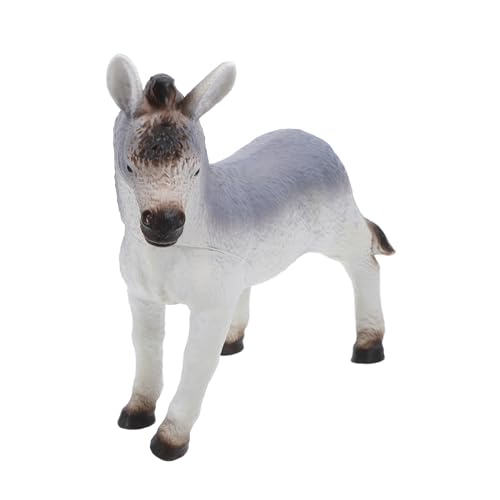 IMIKEYA Eselspielzeug Esel-Ornament Stehendes Eselmodell Simuliertes Eselmodell Modell Der Nutztiere Stehende Eselstatue Esel-schmuck Eselfiguren Für Baumwolle Grey IMIKEYA Eselspielzeug Esel-Ornament Stehendes Eselmodell Simuliertes Eselmodell Modell Der Nutztiere Stehende Eselstatue Esel-schmuck Eselfiguren Für Baumwolle Grey von IMIKEYA
