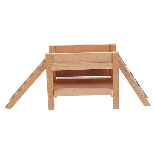 IMIKEYA Etagenbett Puzzle DIY Für Kreative Stabil Langlebig Für Mini Hausdekoration Und Lernspielzeug Fördert Handwerkliche Fähigkeiten von IMIKEYA