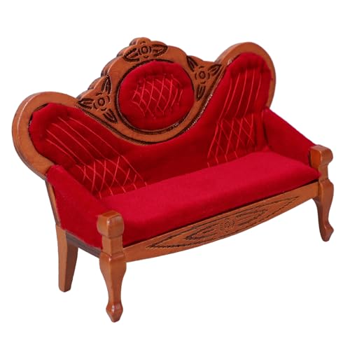 IMIKEYA Exquisites Mini Sofa Modell Für Puppenhaus Dekoration DIY Miniatur Sofa Für Kreative Bastelprojekte Braunes Sofa Für Wohnzimmer IMIKEYA Exquisites Mini Sofa Modell Für Puppenhaus Dekoration DIY Miniatur Sofa Für Kreative Bastelprojekte Braunes Sofa Für Wohnzimmer von IMIKEYA