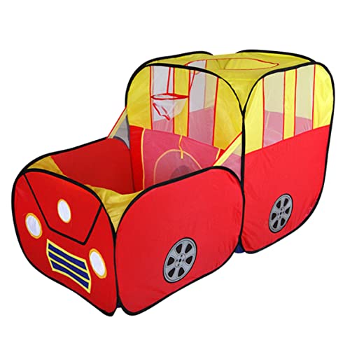 IMIKEYA Faltbares Spielzelt für Auto Spielhaus für Drinnen und Draußen Tragbares Spielzeugzelt für Jungen für Kreative und Geburtstagsgeschenke von IMIKEYA
