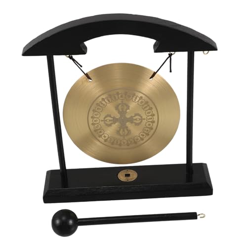 IMIKEYA Feng Shui Kupfer Gong mit Stand Beruhigender Handgefertigtes Asiatisches Deko Ornament Glücksbringer für Wohnzimmer Büro und Vielseitige Feng Shui Tischdekoration IMIKEYA Feng Shui Kupfer Gong mit Stand Beruhigender Handgefertigtes Asiatisches Deko Ornament Glücksbringer für Wohnzimmer Büro und Vielseitige Feng Shui Tischdekoration von IMIKEYA