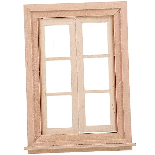 IMIKEYA Fenster Aus Stabilem Material Für Mini Puppenhaus Deko Und Kreative Raumgestaltung von IMIKEYA