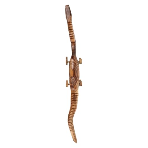 IMIKEYA Figuren Dinosaurier Figuren Unterhaltsames Lernspielzeug Dinosaurier Dinosaurierfiguren realistischer Dinosaurier hölzern Light Brown von IMIKEYA