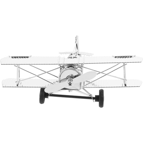 IMIKEYA Vintage Metall Flugzeug Retro Flugzeug Ornament Robust Eisen Handwerk Für Decor Zimmer von IMIKEYA