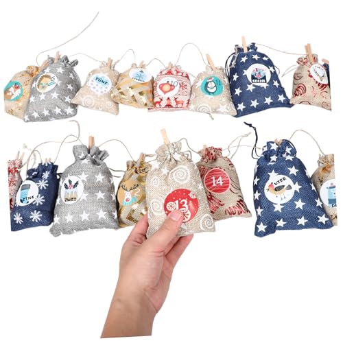 IMIKEYA Gastgeschenke Wiederverwendbar Leckereien Rustikale Party Für Taschen Jutebeutel Geschenk Nummerierte Tage Dekorationen Tag Süßigkeiten Weihnachten Feiertag Advent IMIKEYA Gastgeschenke Wiederverwendbar Leckereien Rustikale Party Für Taschen Jutebeutel Geschenk Nummerierte Tage Dekorationen Tag Süßigkeiten Weihnachten Feiertag Advent von IMIKEYA