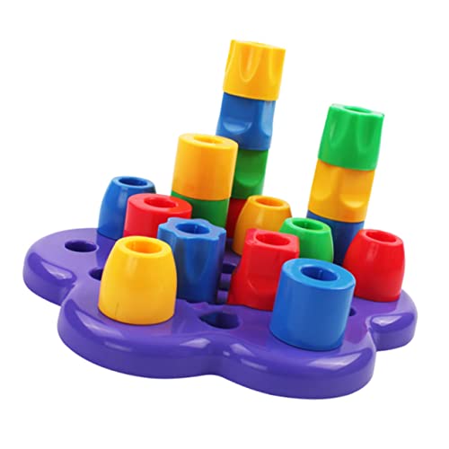 IMIKEYA Geometrisches Stapelspielzeug Für Farbenfrohes Lernspiel Motorik Frühkindliche Entwicklung Interaktives Für Erkennung Von Formen Montessori IMIKEYA Geometrisches Stapelspielzeug Für Farbenfrohes Lernspiel Motorik Frühkindliche Entwicklung Interaktives Für Erkennung Von Formen Montessori von IMIKEYA