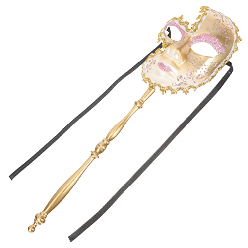 IMIKEYA Gesichts Maske Handheld Masquerade Maske für Karneval und Festivals Langlebig Wiederverwendbar für Kostümpartys und Cosplay Events von IMIKEYA