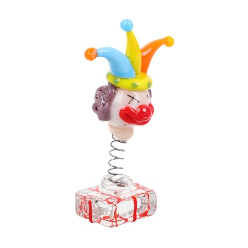 IMIKEYA Glasiertes Clownspielzeug Figuren Verrückt Desktop-Harz-Ornamente Weihnachtsclown Zirkus Kuchen Topper Clown-Puppe Kristall Tiere Clownfigur Clown-Statue Süßer Clown Metall IMIKEYA Glasiertes Clownspielzeug Figuren Verrückt Desktop-Harz-Ornamente Weihnachtsclown Zirkus Kuchen Topper Clown-Puppe Kristall Tiere Clownfigur Clown-Statue Süßer Clown Metall von IMIKEYA