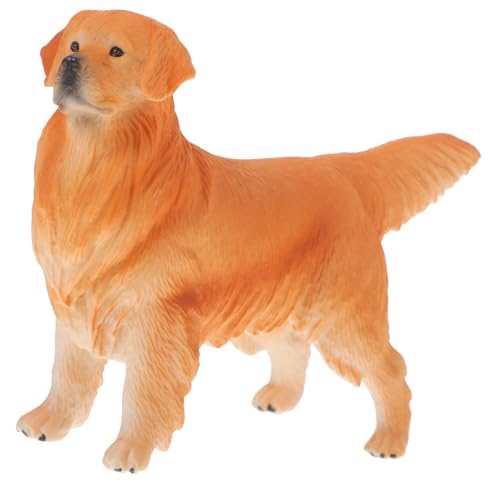 IMIKEYA Golden Retriever- Simulationshundefigur Kleine Welpenstatue Simuliertes Hundemodell Realistisches Hundemodell Simulationshundedekoration Brown Plastik IMIKEYA Golden Retriever- Simulationshundefigur Kleine Welpenstatue Simuliertes Hundemodell Realistisches Hundemodell Simulationshundedekoration Brown Plastik von IMIKEYA