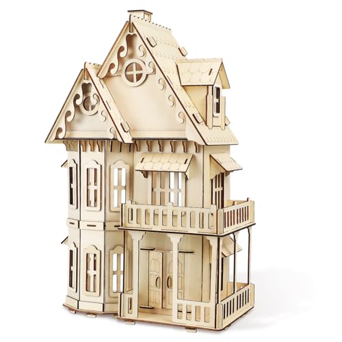IMIKEYA Gotisches Villa-Puzzle Architektur Wohnkultur Puzzles für Erwachsene Häuser Zusammenbau eines Holzhausmodells Puzzle für Erwachsene Rätsel für Erwachsene hölzern IMIKEYA Gotisches Villa-Puzzle Architektur Wohnkultur Puzzles für Erwachsene Häuser Zusammenbau eines Holzhausmodells Puzzle für Erwachsene Rätsel für Erwachsene hölzern von IMIKEYA