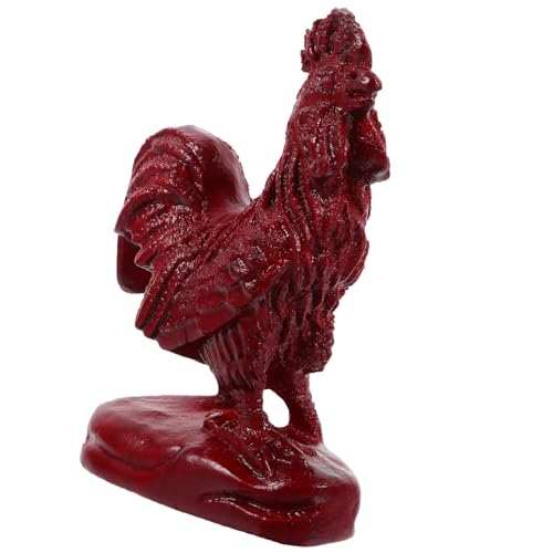IMIKEYA Hahn-Ornament Vogelfiguren Wohnkultur Hahn-Skulptur Raumzubehör Hühnerfigur winziges Zuhause Hütte Hahn Holzstatue Holzfigur Hahn Tierfiguren dekorative Hahnfiguren hölzern rot IMIKEYA Hahn-Ornament Vogelfiguren Wohnkultur Hahn-Skulptur Raumzubehör Hühnerfigur winziges Zuhause Hütte Hahn Holzstatue Holzfigur Hahn Tierfiguren dekorative Hahnfiguren hölzern rot von IMIKEYA
