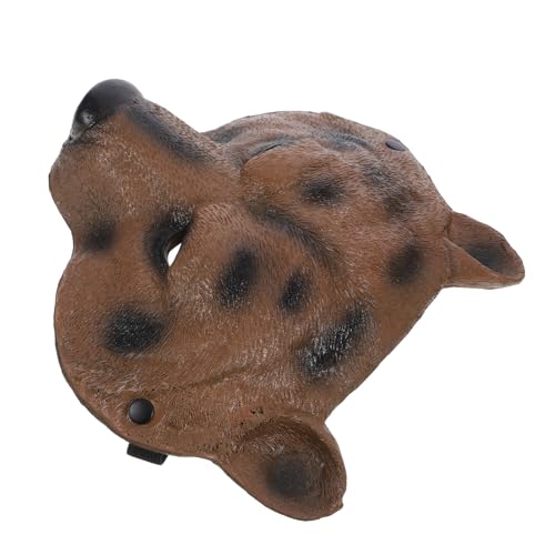 IMIKEYA Halbgesichtige Tierbärenmaske tragen Party Kostüm beängstigend LED halloween tiermaske halloween costume hallowen masks Maskerade Masken Masse Maskerade Maske Frauen Pu Brown IMIKEYA Halbgesichtige Tierbärenmaske tragen Party Kostüm beängstigend LED halloween tiermaske halloween costume hallowen masks Maskerade Masken Masse Maskerade Maske Frauen Pu Brown von IMIKEYA