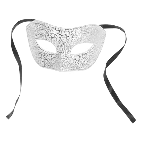 IMIKEYA Halloween Halbmaske Crack Design Retro Masquerade Halbes Gesicht Bequeme Kunststoff Half Face Mask Für Erwachsene Vielseitig Für Halloween Karneval Kostümparty Und Cosplay IMIKEYA Halloween Halbmaske Crack Design Retro Masquerade Halbes Gesicht Bequeme Kunststoff Half Face Mask Für Erwachsene Vielseitig Für Halloween Karneval Kostümparty Und Cosplay von IMIKEYA