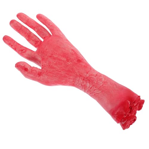 IMIKEYA Halloween Trick Requisiten Realistische Fake Hand Deko Für Spukhaus Abgetrennte Hand Als Gruseldeko Für Halloween Party Und Cosplay Mittelgroße Linke Hand IMIKEYA Halloween Trick Requisiten Realistische Fake Hand Deko Für Spukhaus Abgetrennte Hand Als Gruseldeko Für Halloween Party Und Cosplay Mittelgroße Linke Hand von IMIKEYA