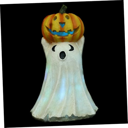 IMIKEYA Halloween-kürbis-harzornamente Geist, Der Kürbis Hält Halloween -Dekorationen Halloween-kürbis-geisterstatue Halloween- Halloween-kürbisdekorationen Im Freien Harzhandwerk IMIKEYA Halloween-kürbis-harzornamente Geist, Der Kürbis Hält Halloween -Dekorationen Halloween-kürbis-geisterstatue Halloween- Halloween-kürbisdekorationen Im Freien Harzhandwerk von IMIKEYA