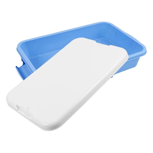 IMIKEYA Handgehaltene Kunststoff Sandbox Mit Abdeckung Sandkiste Für Aufbewahrungsbox Für Multifunktionale Sandtrays Für Kreatives Im Freien von IMIKEYA