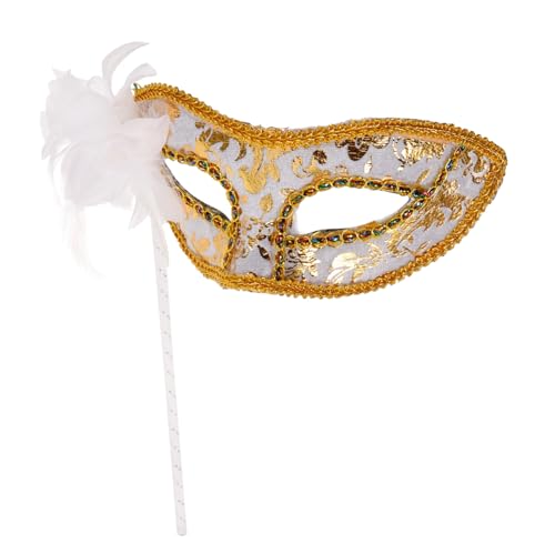 IMIKEYA Handgemachte Damen Maske für Maskenball Kostümaske für Halloween und Karneval mit Einzigartigem Design und Tragefreundlicher IMIKEYA Handgemachte Damen Maske für Maskenball Kostümaske für Halloween und Karneval mit Einzigartigem Design und Tragefreundlicher von IMIKEYA