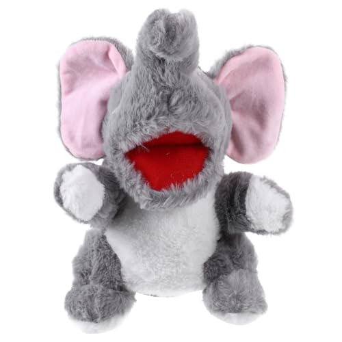 IMIKEYA Handpuppe Elefant Weiches Plüschspielzeug mit Beweglichem Mund Interaktive Handpuppe für Geschichtenerzählen und Familieninteraktionen Perfektes für Freunde IMIKEYA Handpuppe Elefant Weiches Plüschspielzeug mit Beweglichem Mund Interaktive Handpuppe für Geschichtenerzählen und Familieninteraktionen Perfektes für Freunde von IMIKEYA