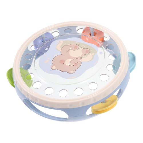 IMIKEYA Handheld Tamburin Für Junge Mädchen Buntes Percussion Instrument Aus Stabilem Für Musik Und Rhythmusspiele Fördert Hörvermögen Kreativität Von Junge Mädchen Und von IMIKEYA