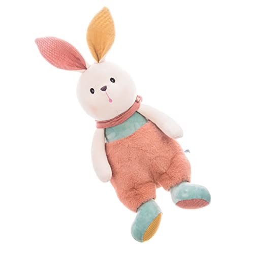 IMIKEYA Hasenpuppe ausgestopftes Kaninchen Kaninchenpuppenspielzeug für kinderspielzeug Fun Toy Kindertierpuppenspielzeug Kaninchen Plüschtier PP Baumwolle Colorful von IMIKEYA