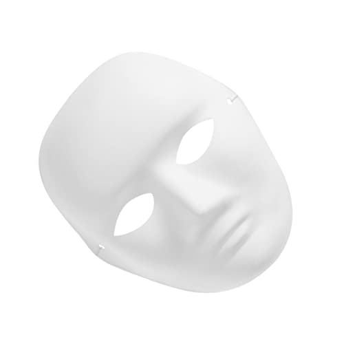 IMIKEYA Herren DIY Malmaske Leere Weiße Porträtmaske Für Kreative Bastelprojekte Und Ergonomisch Für Kostümpartys Halloween Und Kinderaktivitäten IMIKEYA Herren DIY Malmaske Leere Weiße Porträtmaske Für Kreative Bastelprojekte Und Ergonomisch Für Kostümpartys Halloween Und Kinderaktivitäten von IMIKEYA