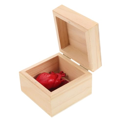 IMIKEYA Herz Geschenkbox Halloween-Fake-Herz Holzkisten Zum Basteln Herzförmige Handskulptur Aus Holz Mit Gebrochenem Herzen Menschliches Herzdekor Holzkisten Mit Deckel Beige Harz IMIKEYA Herz Geschenkbox Halloween-Fake-Herz Holzkisten Zum Basteln Herzförmige Handskulptur Aus Holz Mit Gebrochenem Herzen Menschliches Herzdekor Holzkisten Mit Deckel Beige Harz von IMIKEYA