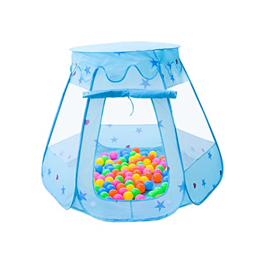 IMIKEYA Hexagon Spielzelt für Jungen und Yurt Zelt mit Wasserfestem Material für Kindergarten und Indoor Spielspaß ohne Bälle Blau IMIKEYA Hexagon Spielzelt für Jungen und Yurt Zelt mit Wasserfestem Material für Kindergarten und Indoor Spielspaß ohne Bälle Blau von IMIKEYA