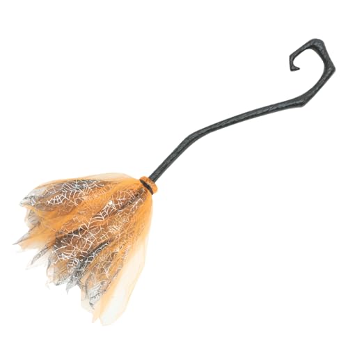 IMIKEYA Hexenbesen für Halloween Abnehmbarer Cosplay Besen Langlebige Dekoration für Partys und Spukhäuser Realistische Requisite für Kostüm und Bühnenhintergrund IMIKEYA Hexenbesen für Halloween Abnehmbarer Cosplay Besen Langlebige Dekoration für Partys und Spukhäuser Realistische Requisite für Kostüm und Bühnenhintergrund von IMIKEYA