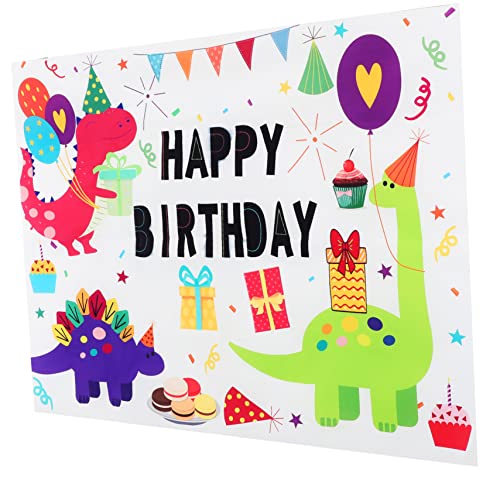 IMIKEYA Hintergrunddekoration Für Geburtstagsdekorationen Kinderposter Geburtstagsparty Geburtstagsposter Zimmerposter Partydekorationen Jungen Cartoon Poster Happy Birthday IMIKEYA Hintergrunddekoration Für Geburtstagsdekorationen Kinderposter Geburtstagsparty Geburtstagsposter Zimmerposter Partydekorationen Jungen Cartoon Poster Happy Birthday von IMIKEYA
