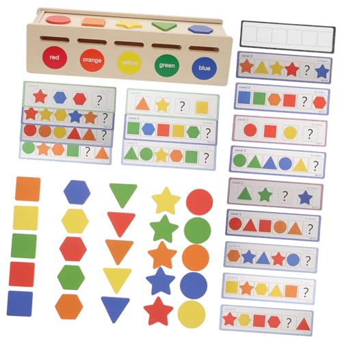 IMIKEYA Spielzeugset Jungen Und Mädchen Sensorisches Spielzeug Holzformsortierer Für Kleinkinder Interessantes Kinderspielzeug IMIKEYA Spielzeugset Jungen Und Mädchen Sensorisches Spielzeug Holzformsortierer Für Kleinkinder Interessantes Kinderspielzeug von IMIKEYA