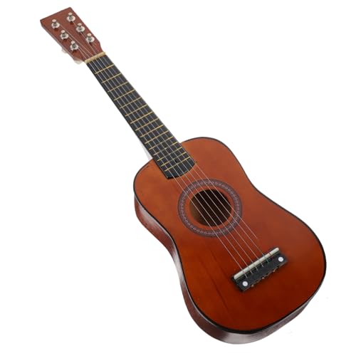 IMIKEYA Holzgitarrenspielzeug Musikalisches Babyspielzeug Musikinstrument Musikinstrumente Kinderinstrumente Musikinstrumente für -Ukulele-Gitarrenspielzeug von IMIKEYA