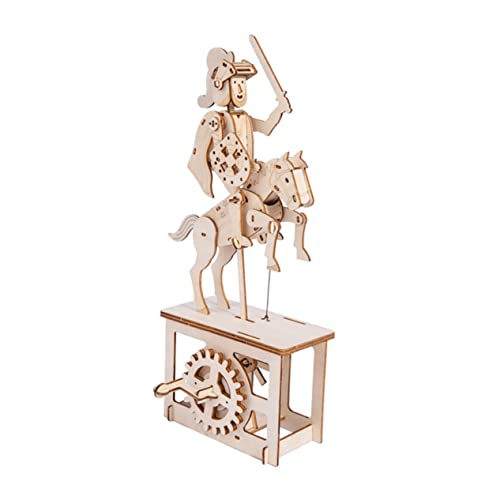 IMIKEYA Holzpuzzle Rittermechanik DIY Bastelspielzeug für und Dekoratives Puzzle Kreativität und für Geburtstage und Feiertage IMIKEYA Holzpuzzle Rittermechanik DIY Bastelspielzeug für und Dekoratives Puzzle Kreativität und für Geburtstage und Feiertage von IMIKEYA