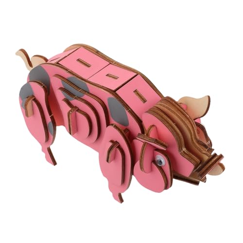 IMIKEYA Holzpuzzle Welpenspielzeug Tierpuzzle Tierpuzzle Schreibtisch Ausstellungsmodellbausätze Puzzlespielzeug Tierbausätze Holzbausätze Schweine Schreibtischpuzzle Rosa IMIKEYA Holzpuzzle Welpenspielzeug Tierpuzzle Tierpuzzle Schreibtisch Ausstellungsmodellbausätze Puzzlespielzeug Tierbausätze Holzbausätze Schweine Schreibtischpuzzle Rosa von IMIKEYA