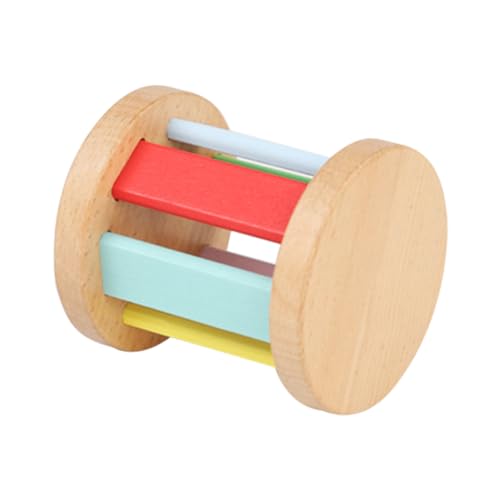 IMIKEYA Holzrollenrobe Kleinkinder Bauch sensorisch Babys -Handrassel Holzrassel für Neugeborene Rasselrolleninstrument -Rassel Rassel IMIKEYA Holzrollenrobe Kleinkinder Bauch sensorisch Babys -Handrassel Holzrassel für Neugeborene Rasselrolleninstrument -Rassel Rassel von IMIKEYA
