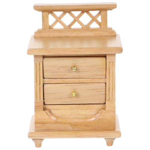 IMIKEYA Holzschrank Modell Kreatives Puppenhaus Möbel Natürlichem Holzton Als Zubehör Für Puppenhaus Dekoration IMIKEYA Holzschrank Modell Kreatives Puppenhaus Möbel Natürlichem Holzton Als Zubehör Für Puppenhaus Dekoration von IMIKEYA