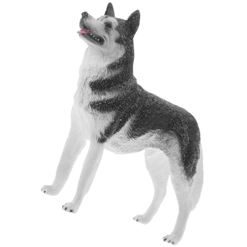 IMIKEYA Husky Modell Hund Figur Kunststoff Tierverzierung Für Kognitive Lernhilfe Stehende Hundefigur Für Kleinkinder IMIKEYA Husky Modell Hund Figur Kunststoff Tierverzierung Für Kognitive Lernhilfe Stehende Hundefigur Für Kleinkinder von IMIKEYA