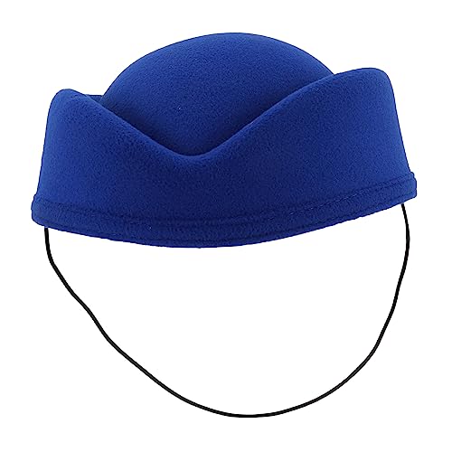 IMIKEYA Hut Cosplay Kostümzubehör für Damen Eleganter Stewardess Hut für Bühnenauftritte für Kostümpartys und Halloween von IMIKEYA