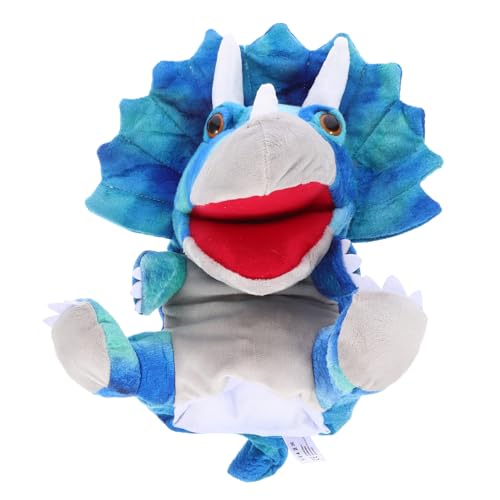 IMIKEYA Interaktive Plüschhandpuppe Lustiges Dinosaurier Puppenspielzeug Für Weichem Plüschmaterial Kreative Geschichtenerzähl Requisite Für Interaktive Spiele von IMIKEYA
