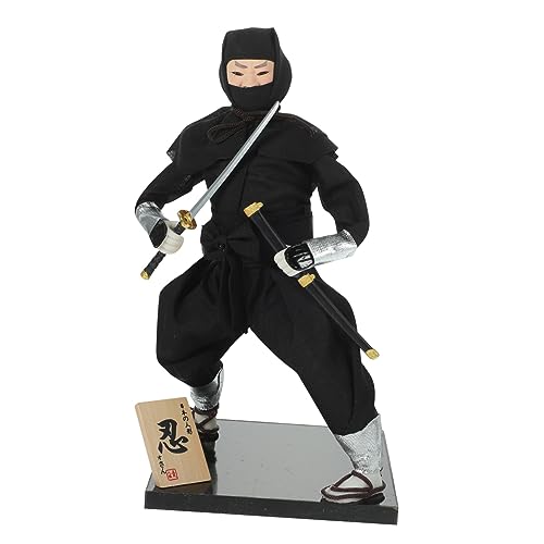 IMIKEYA Künstlerische Japanische Ninja-Puppe - Japanische Puppen Ninja-Puppen-Ornamente Bürodekor IMIKEYA Künstlerische Japanische Ninja-Puppe - Japanische Puppen Ninja-Puppen-Ornamente Bürodekor von IMIKEYA