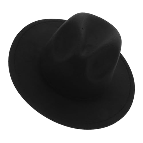 IMIKEYA Jazzhut Für Verrückte Hüte Für Kappe Fedora-hut Für Jungs Stroh Deko Hut Anziehen Hut Hüte Anziehen Kopfschmuck Für Kindermützen Wolle Schwarz IMIKEYA Jazzhut Für Verrückte Hüte Für Kappe Fedora-hut Für Jungs Stroh Deko Hut Anziehen Hut Hüte Anziehen Kopfschmuck Für Kindermützen Wolle Schwarz von IMIKEYA